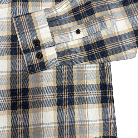 EUC Men's TELLURIDE CLOTHING CO. Plaid Long Sleeve Button Down | Size M - Picture 3 of 5